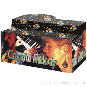 Small Consumer five star Cake Fountain Fireworks celebratio